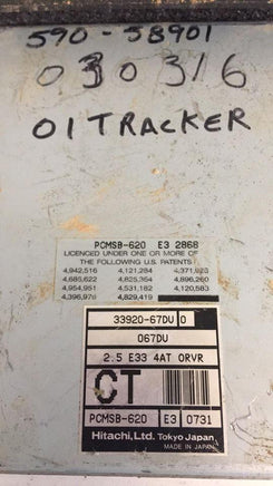 2001 Suzuki Vitara or Chevy Tracker ecm ecu computer 33920-67DU0 - Swan Auto