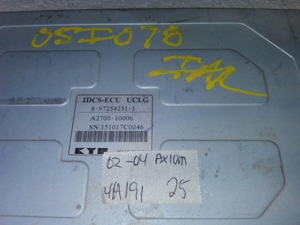 2002-2004 Isuzu Axiom suspension control module A2700-10006 - Swan Auto