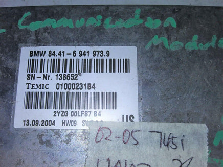 2002-2005 BMW 745i voice communication module 84.21 6918 520-02 - Swan Auto