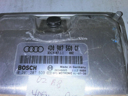 2002 Audi A8 ecm ecu computer 4D0 907 560 CF - Swan Auto