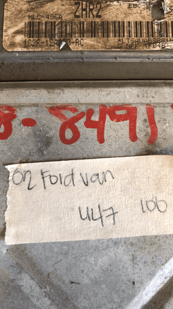 2002 Ford Econoline Van ecm ecu computer 1C2F-12A650-RC - Swan Auto