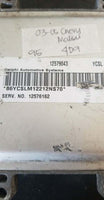 2003-2005 Chevy Malibu ecm ecu computer 12579043 - Swan Auto