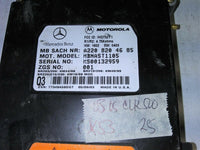 2003-2005 Mercedes CLK500 communication control module A220 820 46 85 - Swan Auto