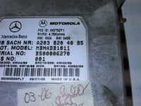 2003-2006 Mercedes-Benz SL500 SL55 Voice control module A203 820 40 85 - Swan Auto