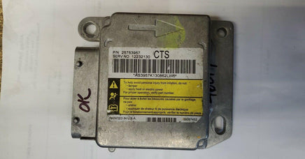 2003 Cadillac CTS air bag module 25753957 **Tested** - Swan Auto