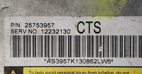 2003 Cadillac CTS air bag module 25753957 **Tested** - Swan Auto