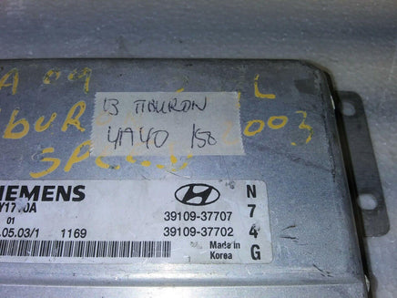 2003 Hyundai Tiburon ecu ecm computer 39109-37707 - Swan Auto