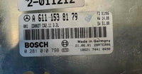 2003 Mercedes C220 ecm ecu computer A 611 153 81 79 - Swan Auto
