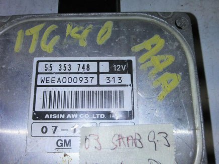 2003 Saab 9-3 tcm transmission computer 55 353 748 - Swan Auto