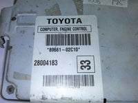2003 Toyota Corolla ecu ecm computer 89661-02C10 - Swan Auto