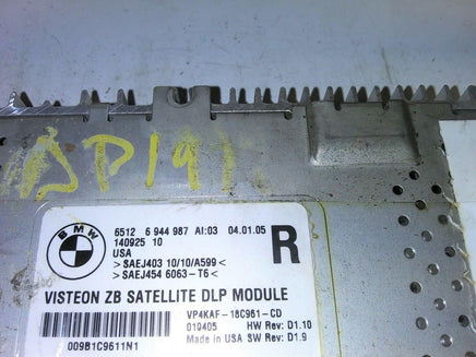 2004-2005 BMW 525i 525 Sirius satellite radio reciever module 6512 6 944 987 - Swan Auto