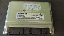 2004-2005 BMW X3 ecm ecu computer 7 548 769 - Swan Auto
