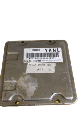 2004-2005 Cadillac Deville ecm ecu computer 12595875 - Swan Auto