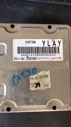 2004-2005 Cadillac Deville ecm ecu computer 12597540 - Swan Auto