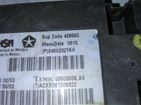2004-2006 Dodge Durango heated seat control module (P)4602327AH - Swan Auto