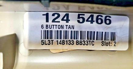 2004-2008 Left door master window switch with tan trim 5L3T 14B133 BB33TC - Swan Auto