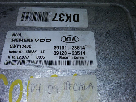 2004-2009 Kia Spectra ecm ecu computer 39101-23514 - Swan Auto