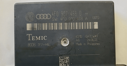 2004-2011 Audi A6 Interface Gateway control module 4F0 907 468 D - Swan Auto