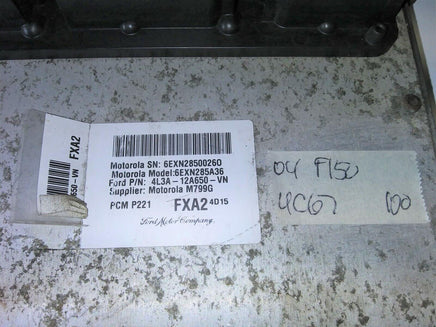 2004 Ford F-150 F150 ecm ecu computer 4L3A-12A650-VN - Swan Auto