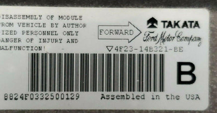 2004 Ford Freestar or Monterey air bag module 4F23-14B321-BE **Tested** - Swan Auto