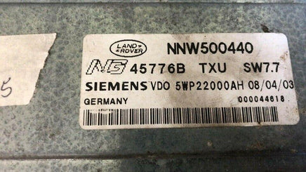 2004 Range Rover Land Rover transfer case module computer NNW500440 - Swan Auto
