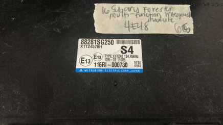 2004 Subaru Forester multi-function Integrated control module 88281SG250 - Swan Auto