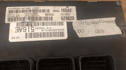 2005-2006 Jeep Grand Cherokee engine control module P05094165AE - Swan Auto