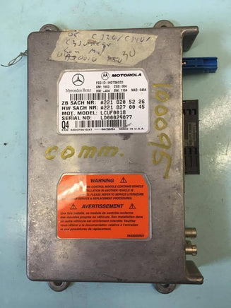 2005 Mercedes C230, C240 or C320 communication module A221 820 52 26 - Swan Auto