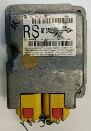 2006-2007 Caravan or T&C air bag module 04896058AB **Tested** - Swan Auto