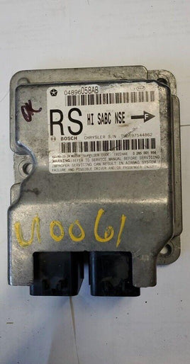 2006-2007 Dodge Caravan or Chrysler T&C air bag module P04896058AB **Tested** - Swan Auto