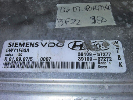 2006-2007 Kia Sportage ecu ecm computer 39109-37277 - Swan Auto
