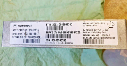 2006-2009 Chevy Impala Onstar reciever module 15810816 - Swan Auto