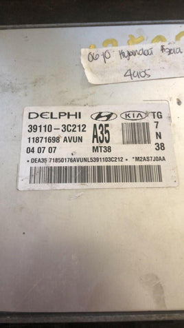 2006-2010 Hyundai Azera ecu ecm computer 39110-3C212 - Swan Auto