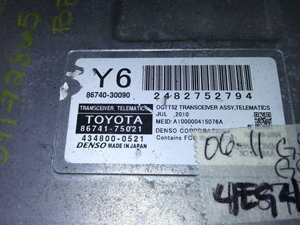 2006-2011 Lexus GS350 GS450 communication telematics control module 86741-75021 - Swan Auto