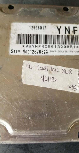 2006 Cadillac XLR Engine Control Module 12608017 - Swan Auto