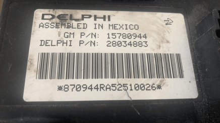 2006 Chevrolet Cobalt ecm ecu computer 15780944 - Swan Auto