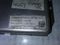 2006 Chevy Silverado Sierra battery management computer module 10399106 - Swan Auto