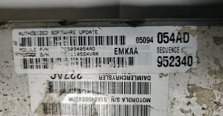 2006 Jeep Grand Cherokee ecm ecu computer P050940545AD - Swan Auto