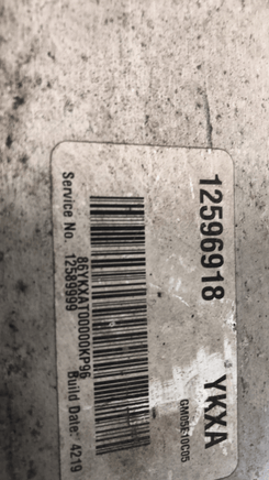 2006 Saturn Ion ecu ecm computer 12596918 - Swan Auto