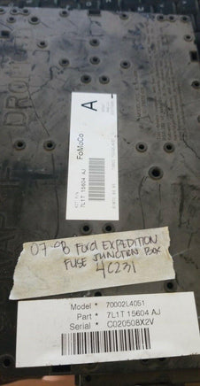2007-2008 Ford Expedition or Navigator bcm fuse junction box 7L1T 15604 AJ - Swan Auto