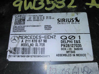2007-2009 Mercedes GL450 Sirius satellite radio reciever module A 211 870 67 90 - Swan Auto