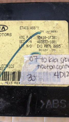 2007-2010 Kia Sportage Traction Control Module 95410-1F301 - Swan Auto