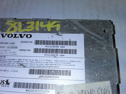2007-2010 Volvo S40 Satellite Radio Receiver 31260280 AA - Swan Auto