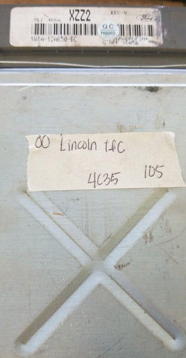 2007-2011 Lincoln T&C control module computer 7W1A-12A650-MB - Swan Auto
