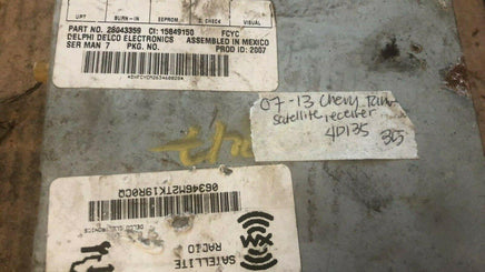 2007-2013 Chevrolet Tahoe satellite receiver control module 28043359 - Swan Auto