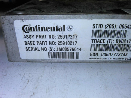 2007 Cadillac CTS communication module 25910217 - Swan Auto