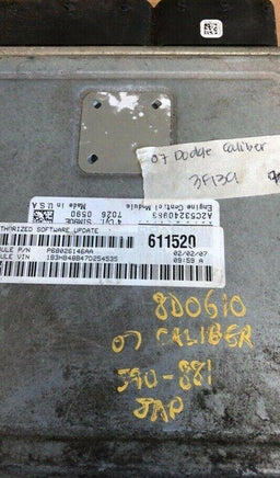 2007 Dodge Caliber ecm ecu computer P68026146AA - Swan Auto