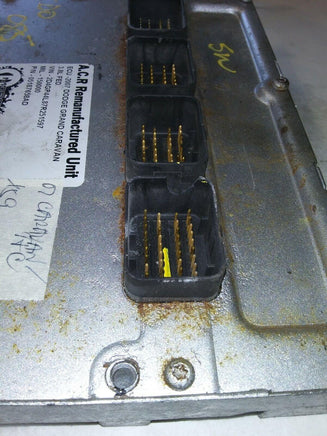 2007 Dodge Caravan or T&C ecm ecu computer 05187658AD - Swan Auto