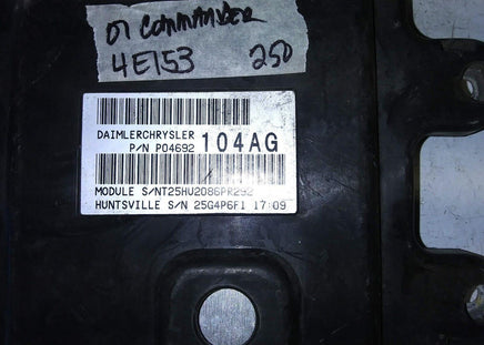 2007 Jeep Commander multi-function relay module bcm P04692104AG - Swan Auto