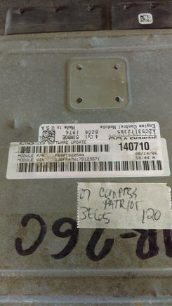 2007 Jeep Compass or Patriot ecm ecu computer P68019205AA - Swan Auto